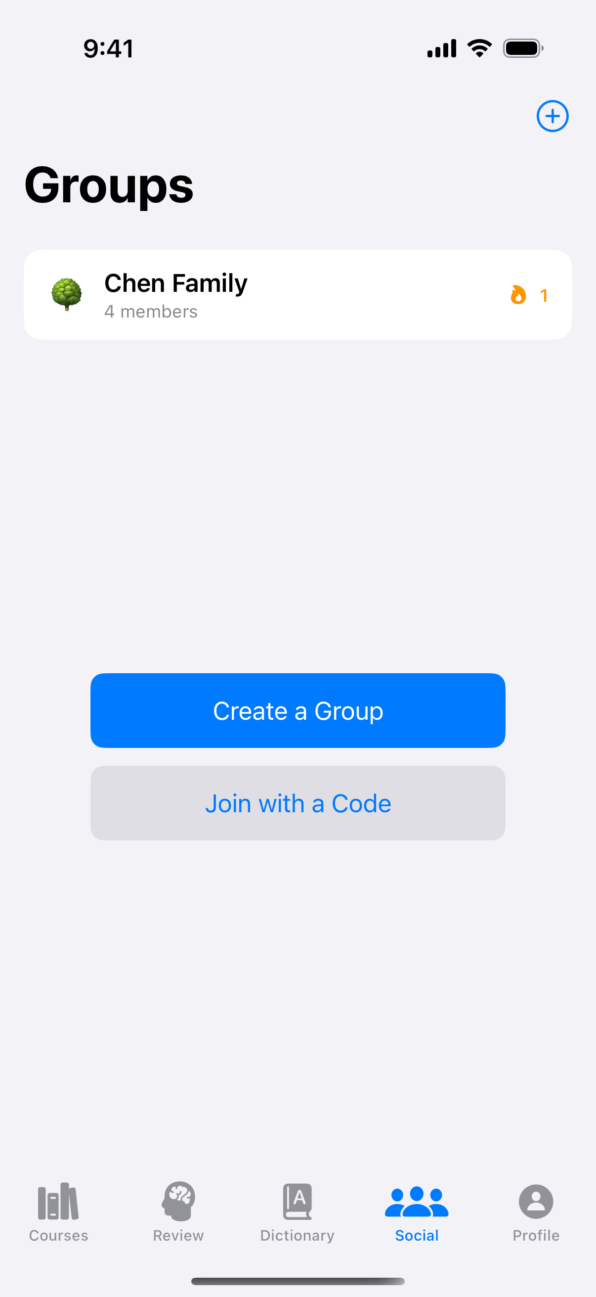 Your learning groups